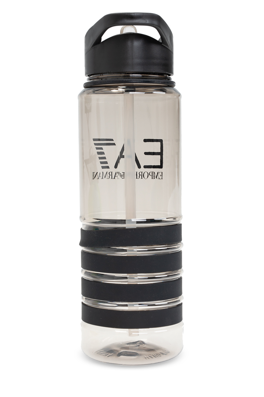 IetpShops Mongolia Black Water bottle with logo EA7 Emporio